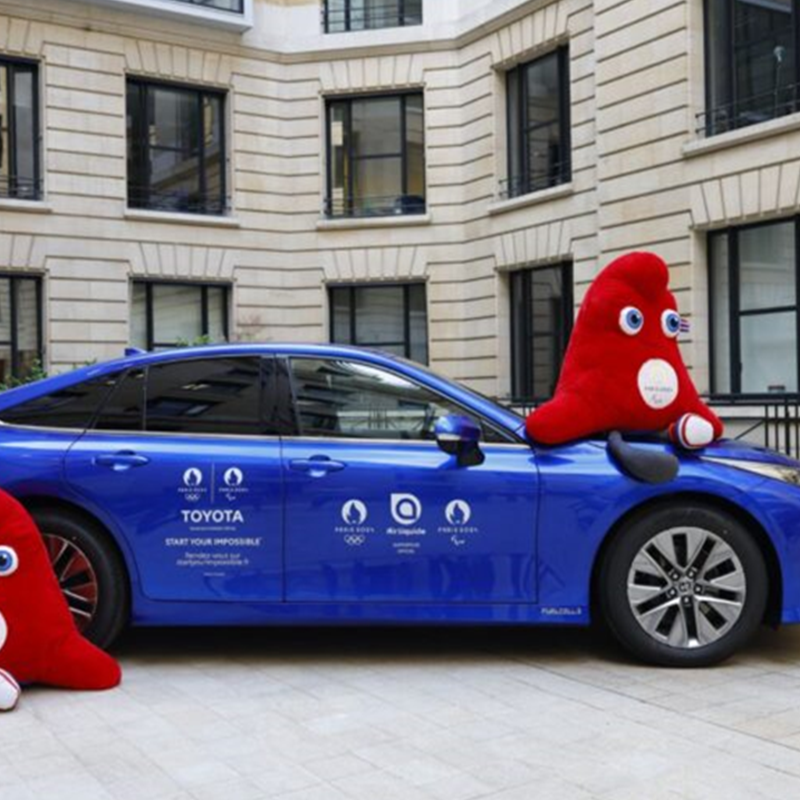 Tacaíonn Aerleacht le Páras 2024: soláthróidh sé hidrigin do 100 Toyota Mirai