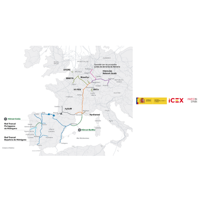 Infheistíocht iomlán de 4.9 billiún euro! Cuirfidh an Spáinn 650 tionscadal hidrigine glas chun cinn