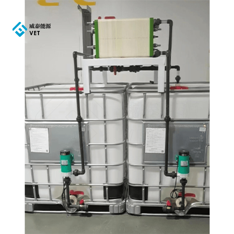 Córas ceallraí sreafa vanadium 20kw 20kWh