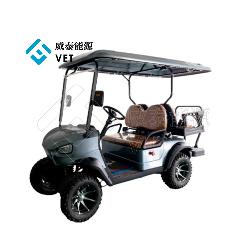 Cart/carr gailf easbhóthair faoi thiomáint hidrigine