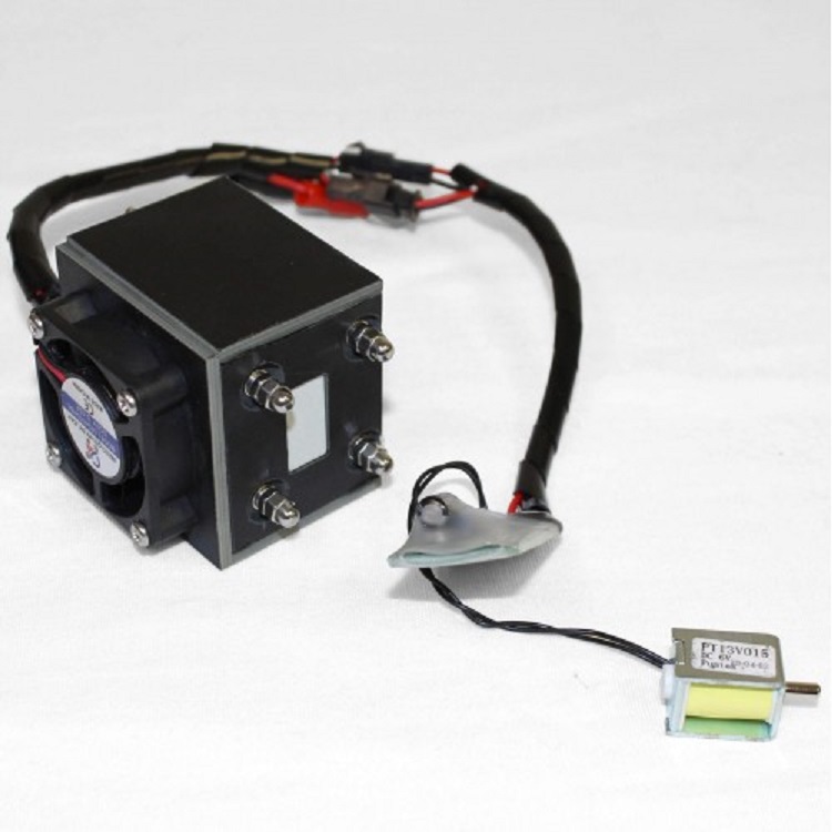 PEMFC Stack 12V Aer Cill Breosla Hidrigin Fuaraithe 60W Fisic Chill Bhreosla Hidrigin