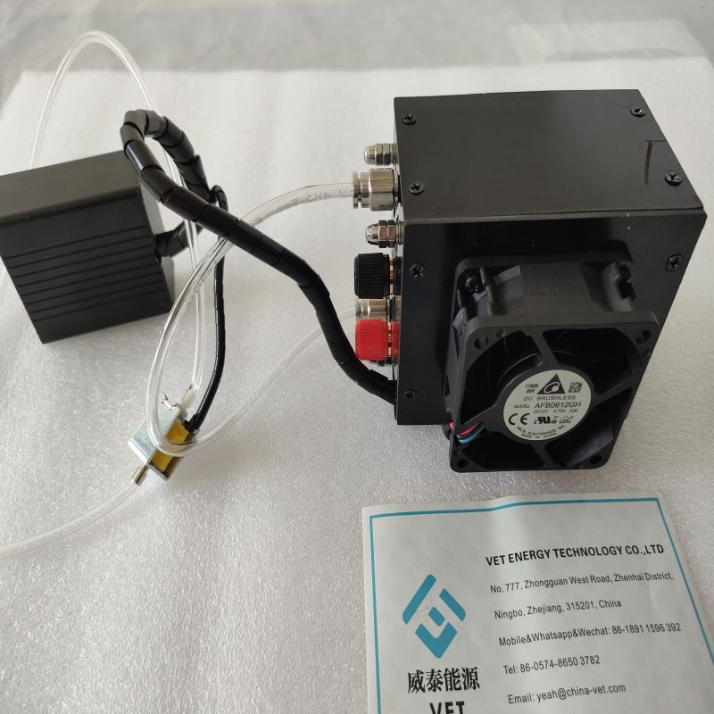 Pemfc Stack 12v Cill Bhreosla Hidrigin 100w Breosla Hidrigineach Rothar Cumhachtaithe Gineadóir Hidrigin